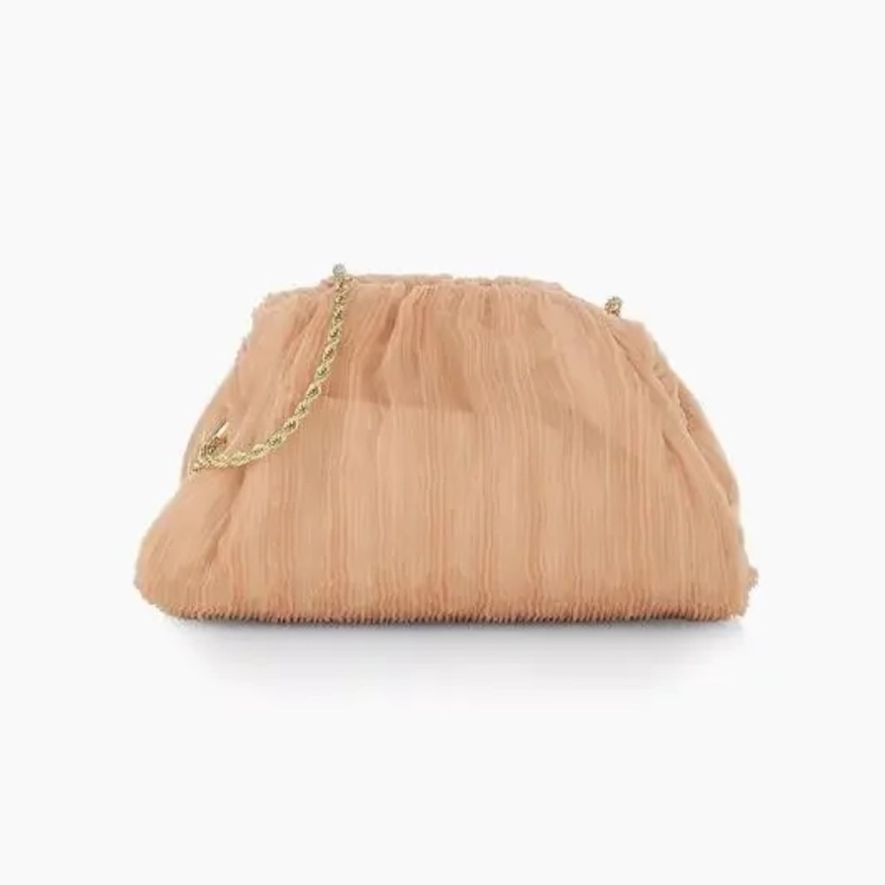 Loeffler Randall Bailey Pleated Sequin Clutch
